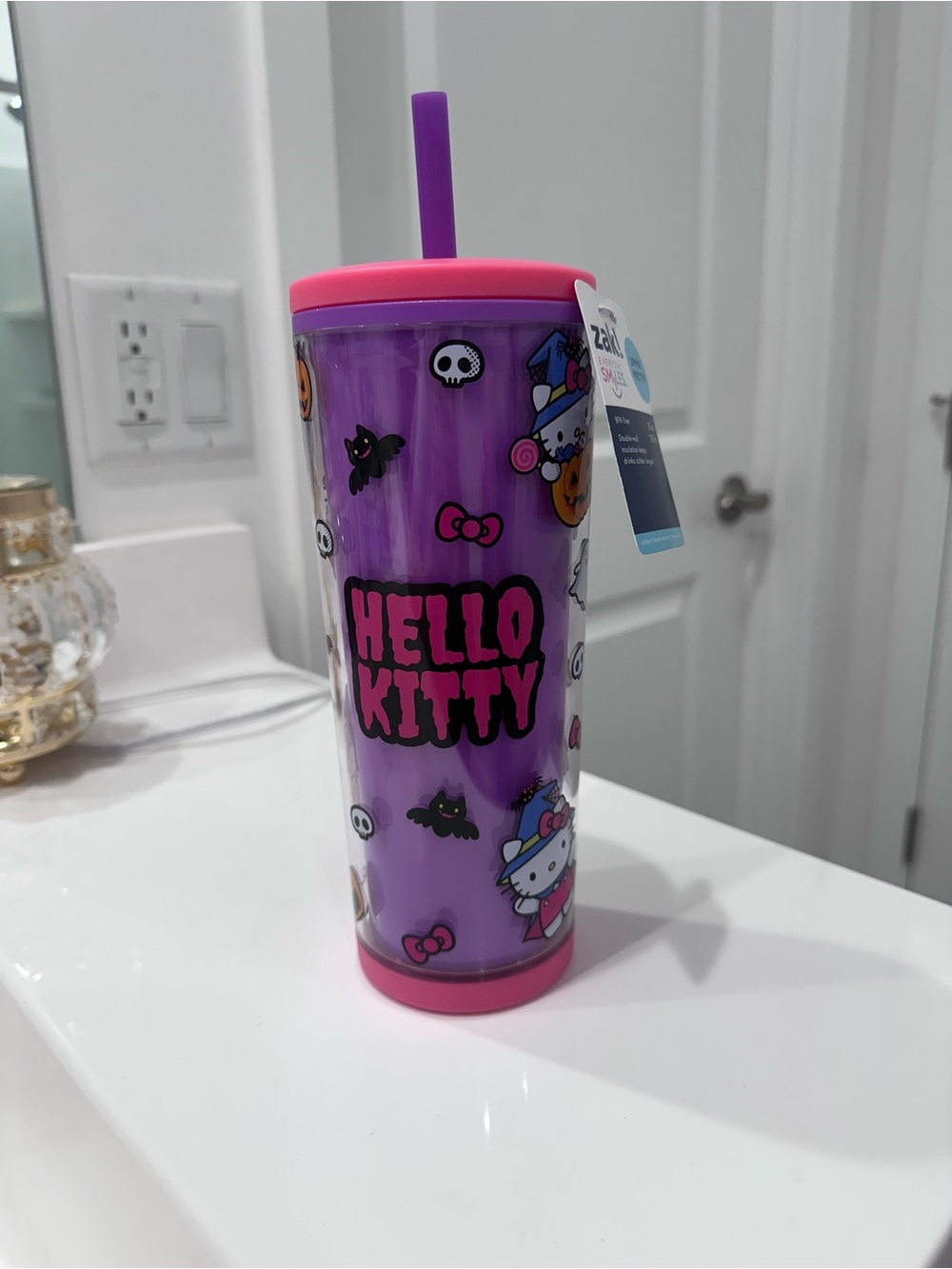 NWT! Halloween Hello Kitty Tumbler 25oz